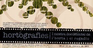 Hortografies: I Mostra Documental de l'horta i el regadiu