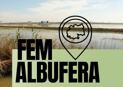PROYECTO FEM ALBUFERA: ciencia ciudadana para cuidar el territorio